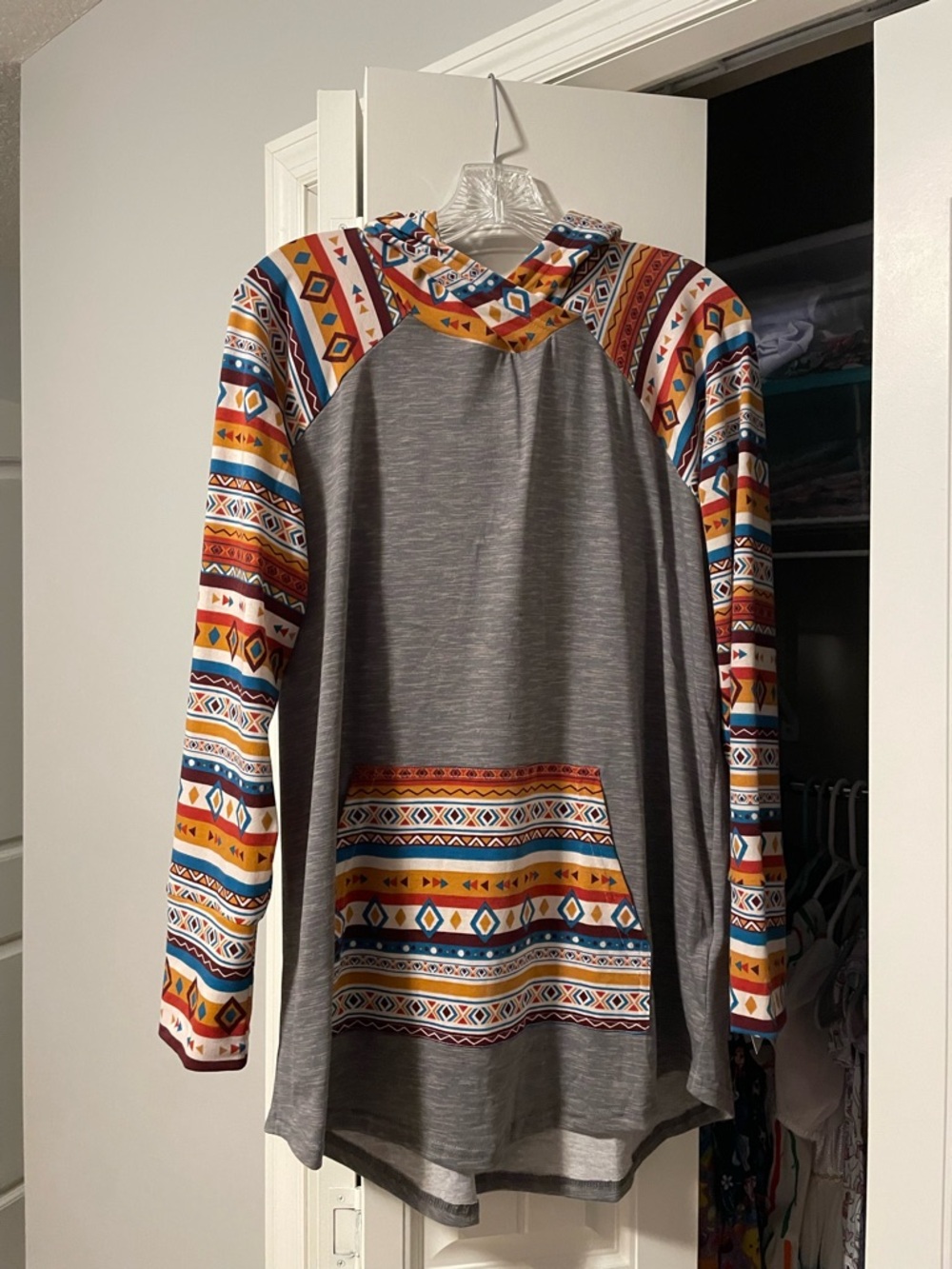 LuLaRoe Aztec Amber Hoodie